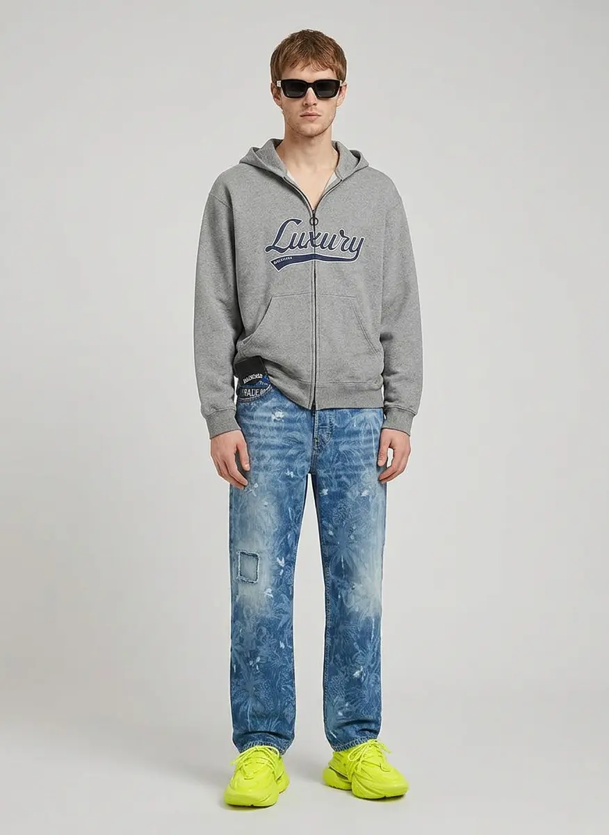 High-Contrast Streetwear