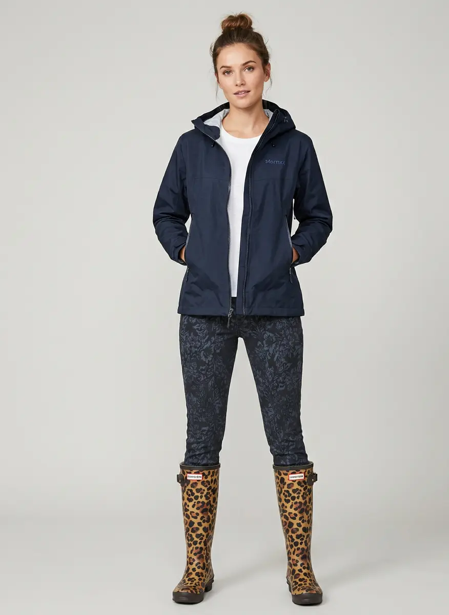 Sleek Rain-Ready Professional