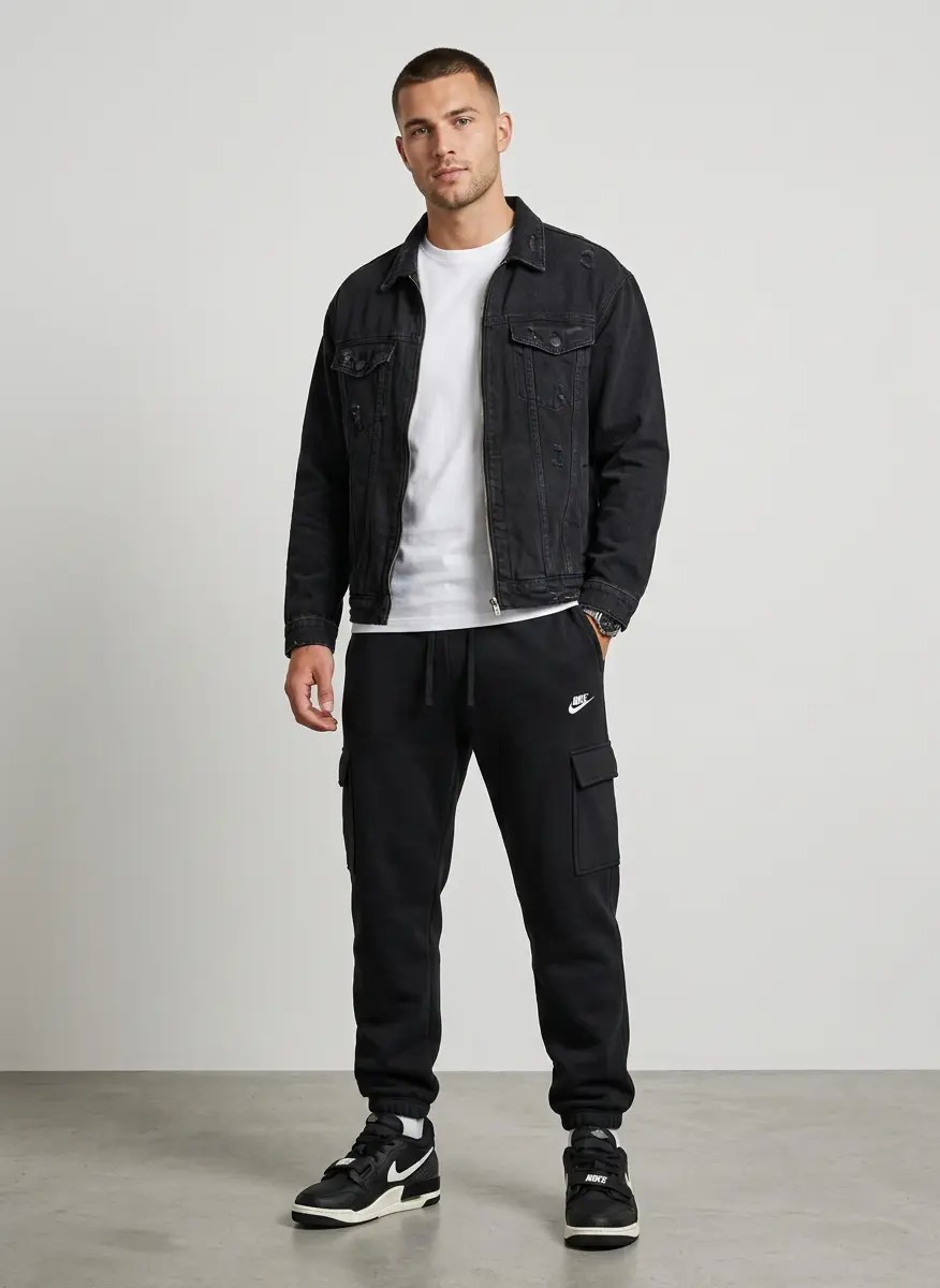 Urban Monochrome Streetwear
