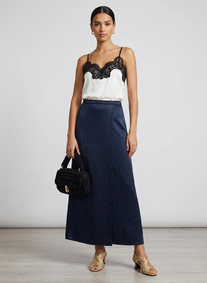 Modern Silk Contrast