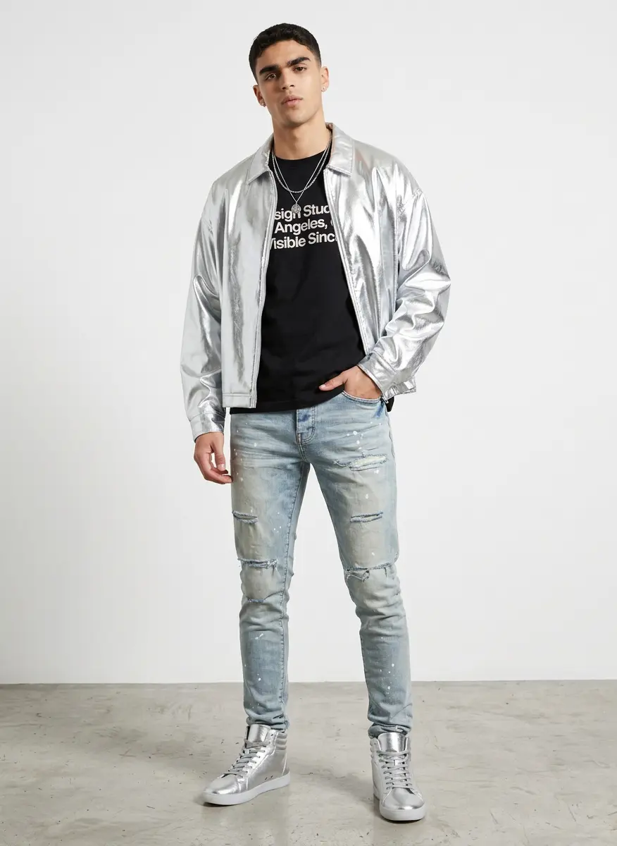 Metallic Retro-Futurism