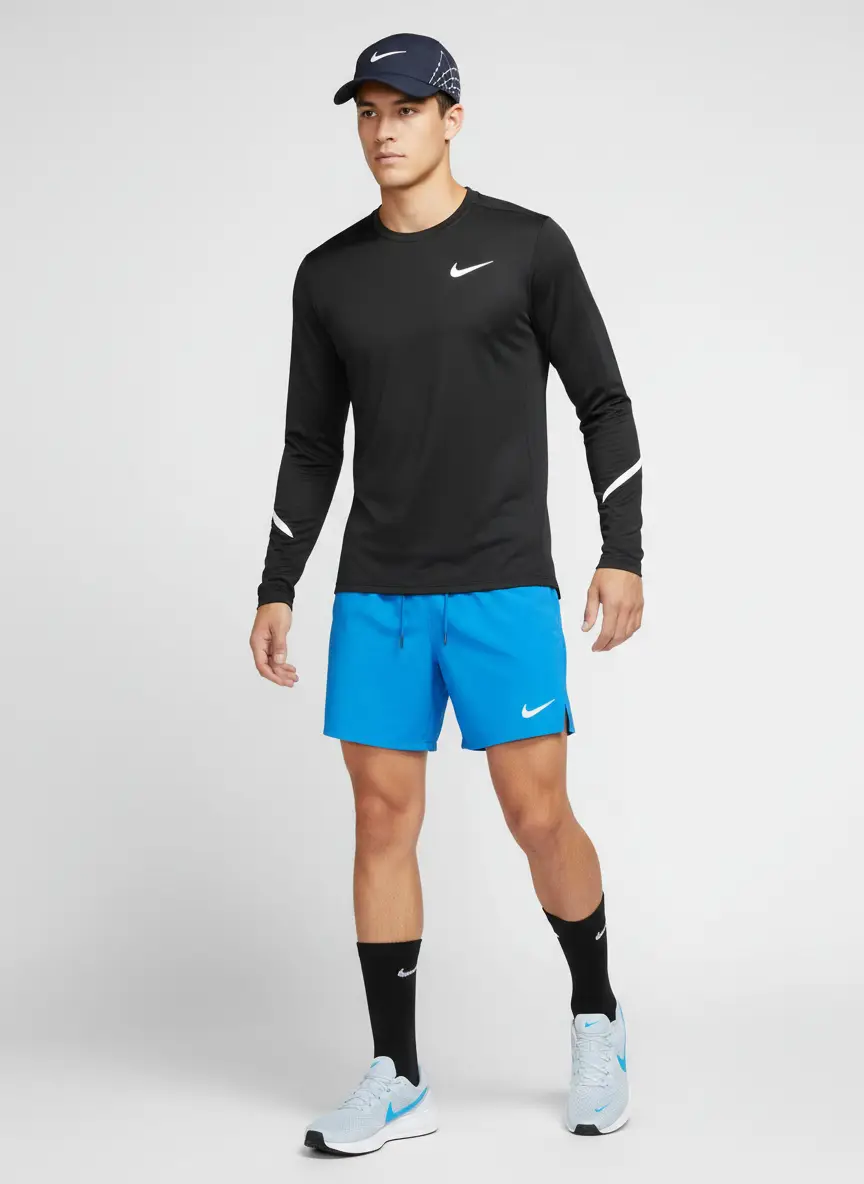 NIKE Men's Nike Dri-FIT Stride Brief-Lined 7-Inch Running Shorts 7