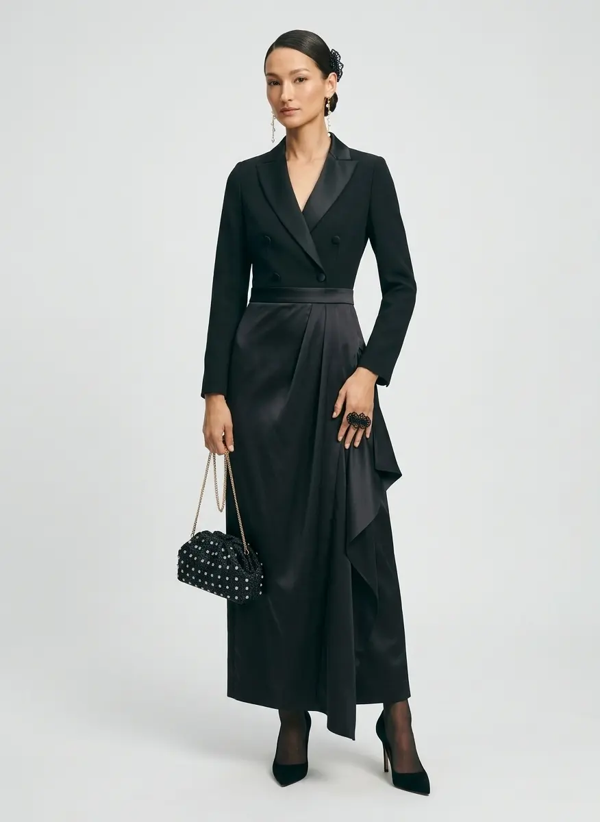 Avant-Garde Evening Layering