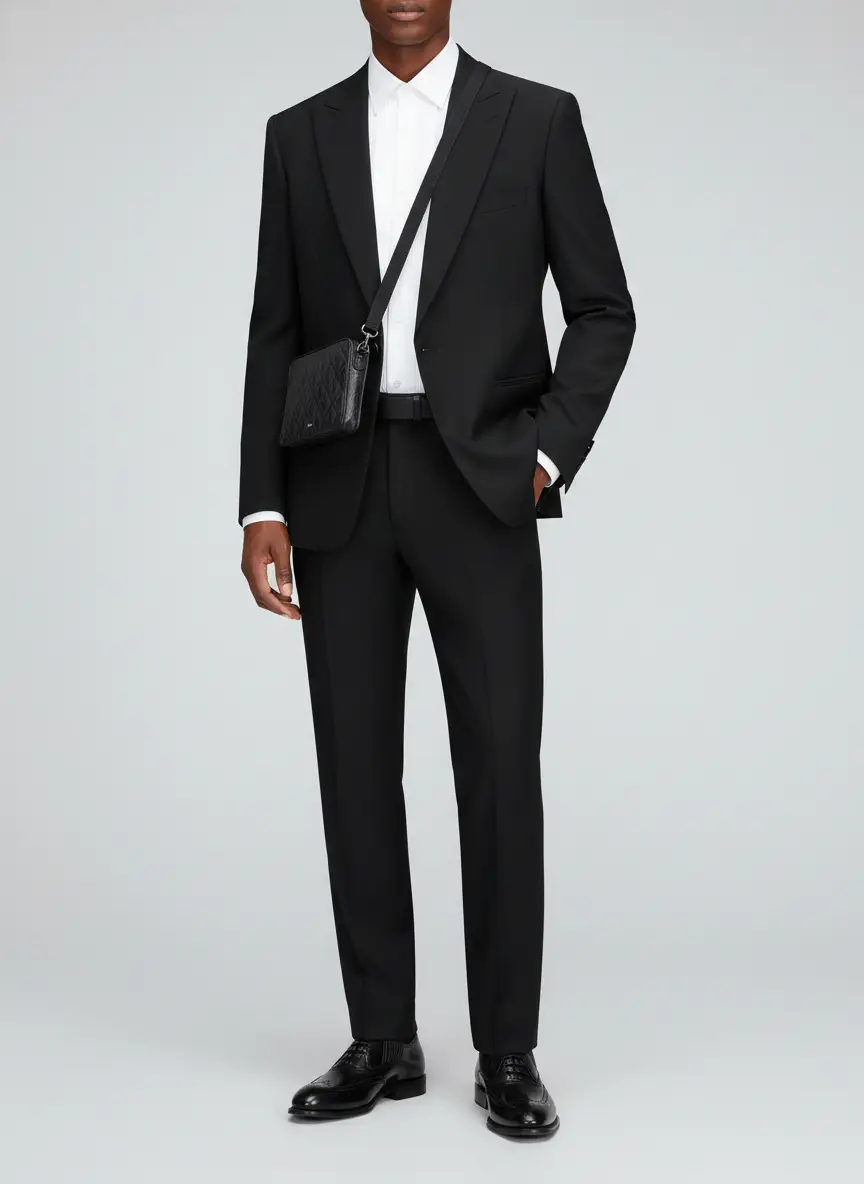 Kenneth Cole Men's Slim-Fit Stretch Premium Textured Weave Dress Pants 6