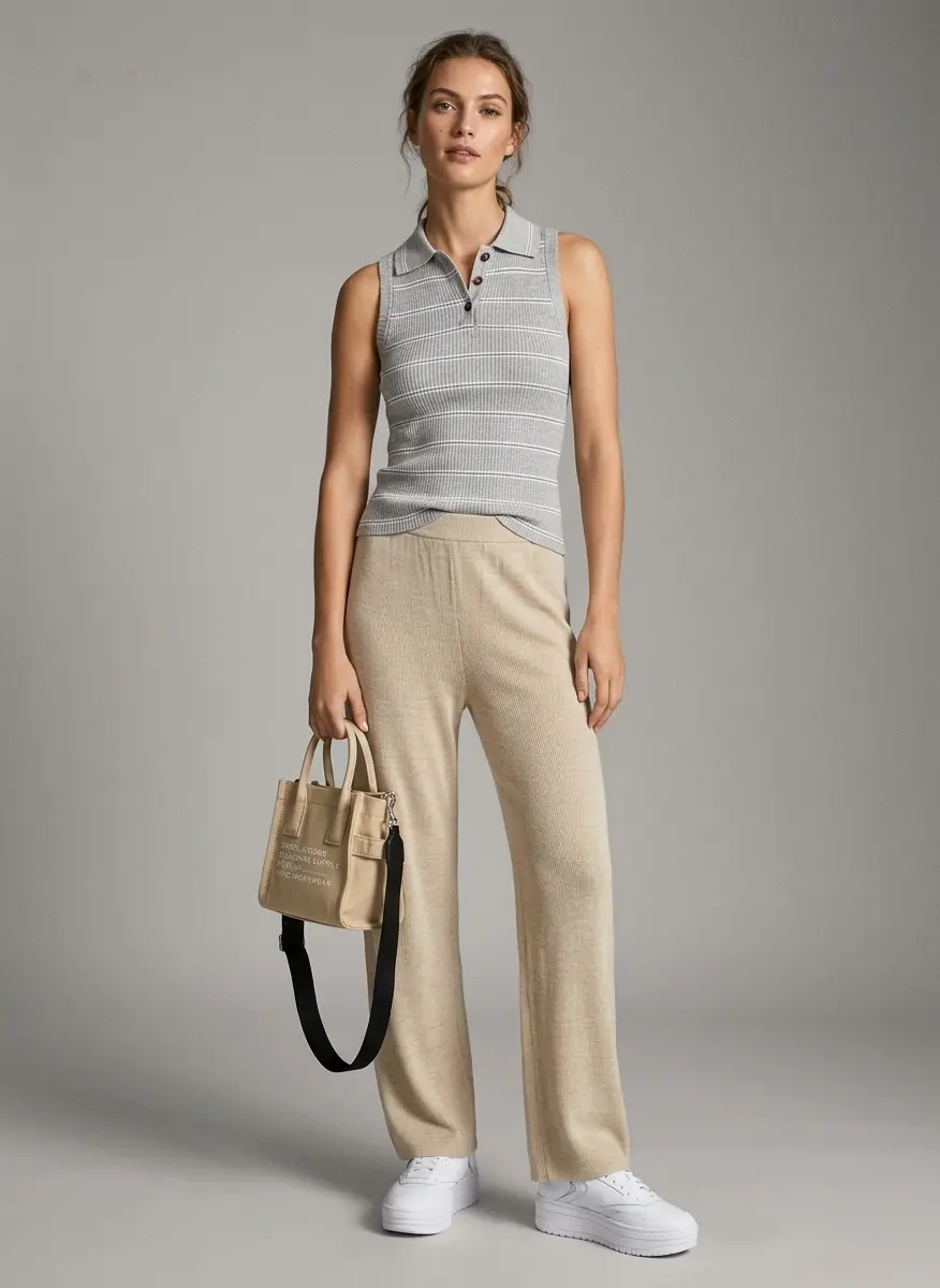 Luxe Monochrome Casual