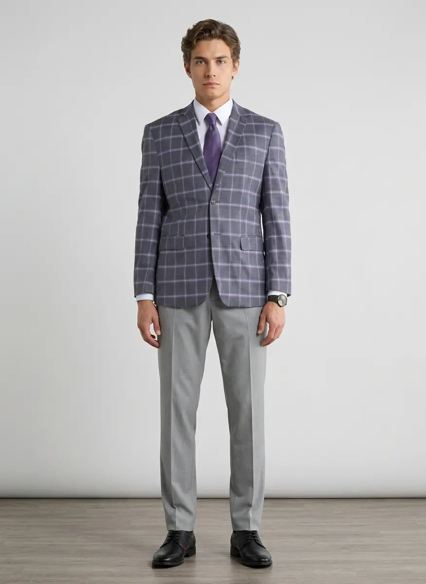 Smart Casual Windowpane