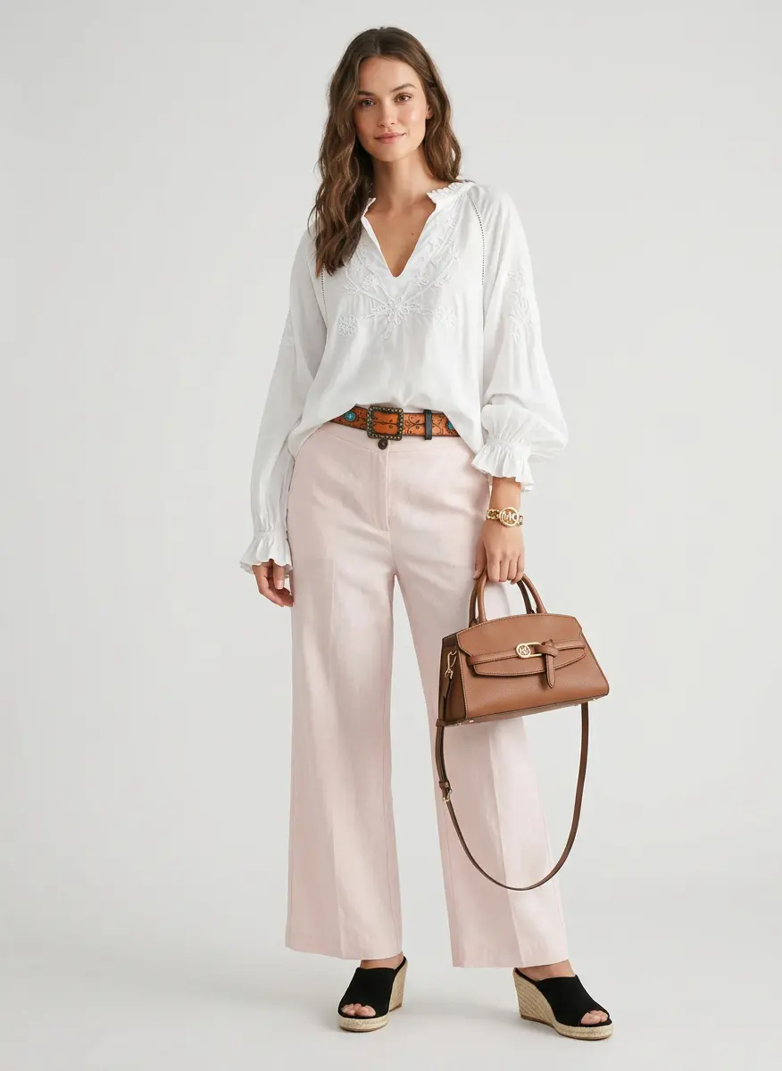 Sophisticated Pop of Pink