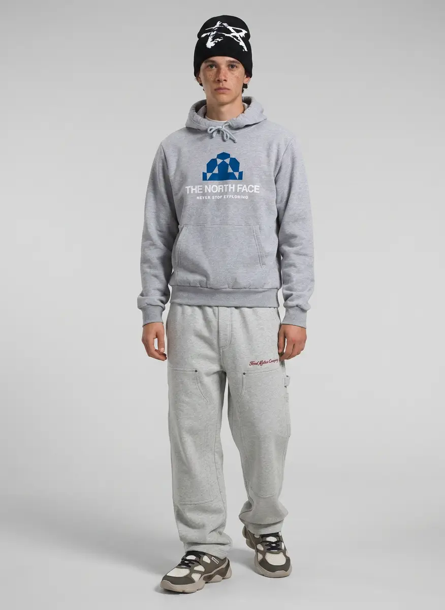 FORD Knee Paneled Baggy Carpenter Sweatpants 8