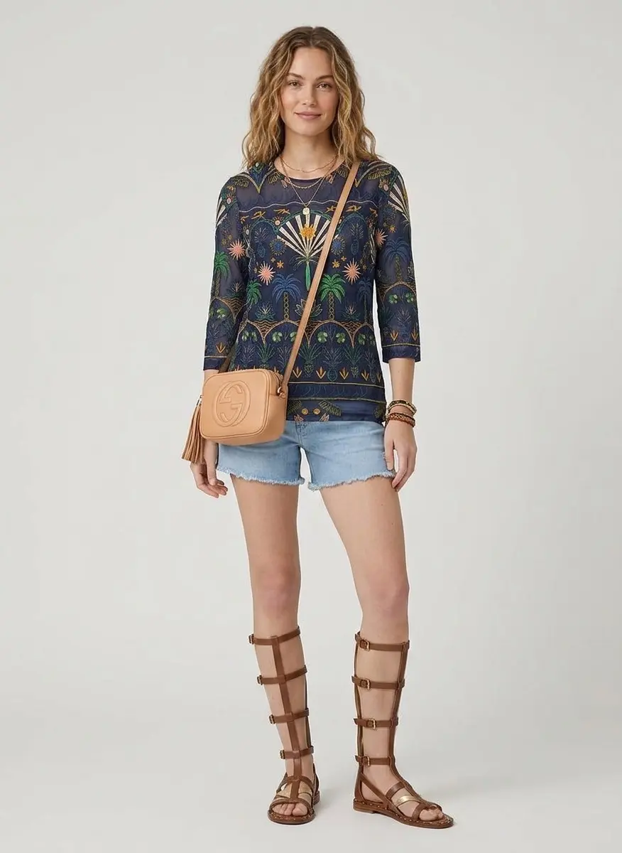 Laid-Back Denim Luxe