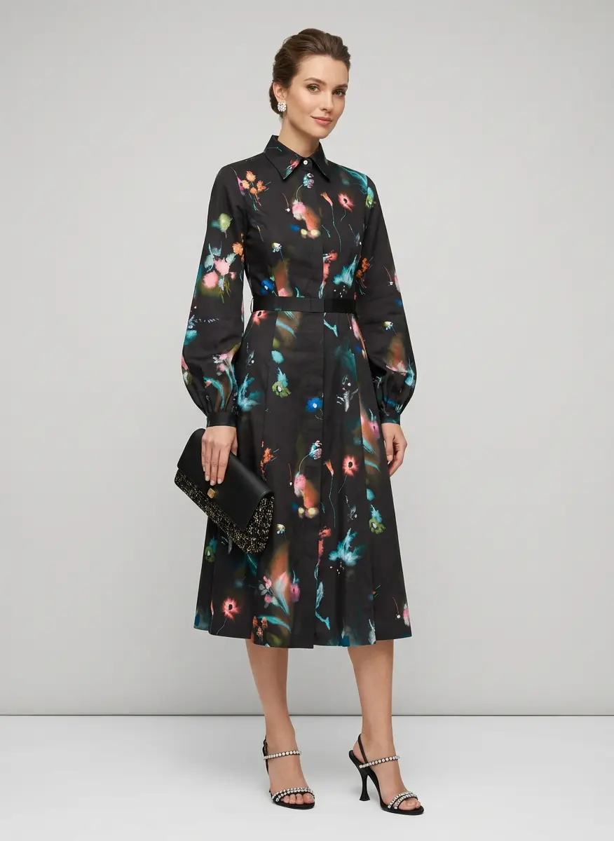 High-Fashion Evening Gala
