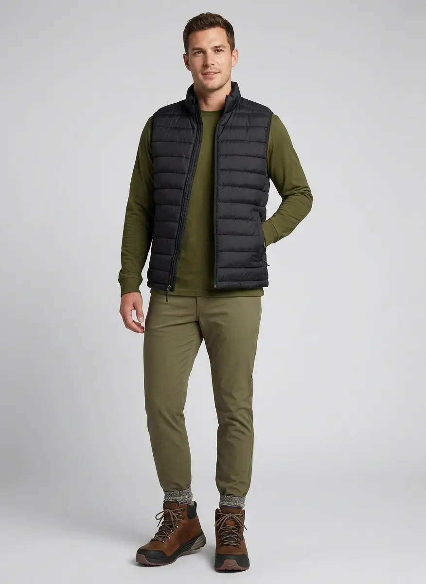 Rugged Backcountry Hiker