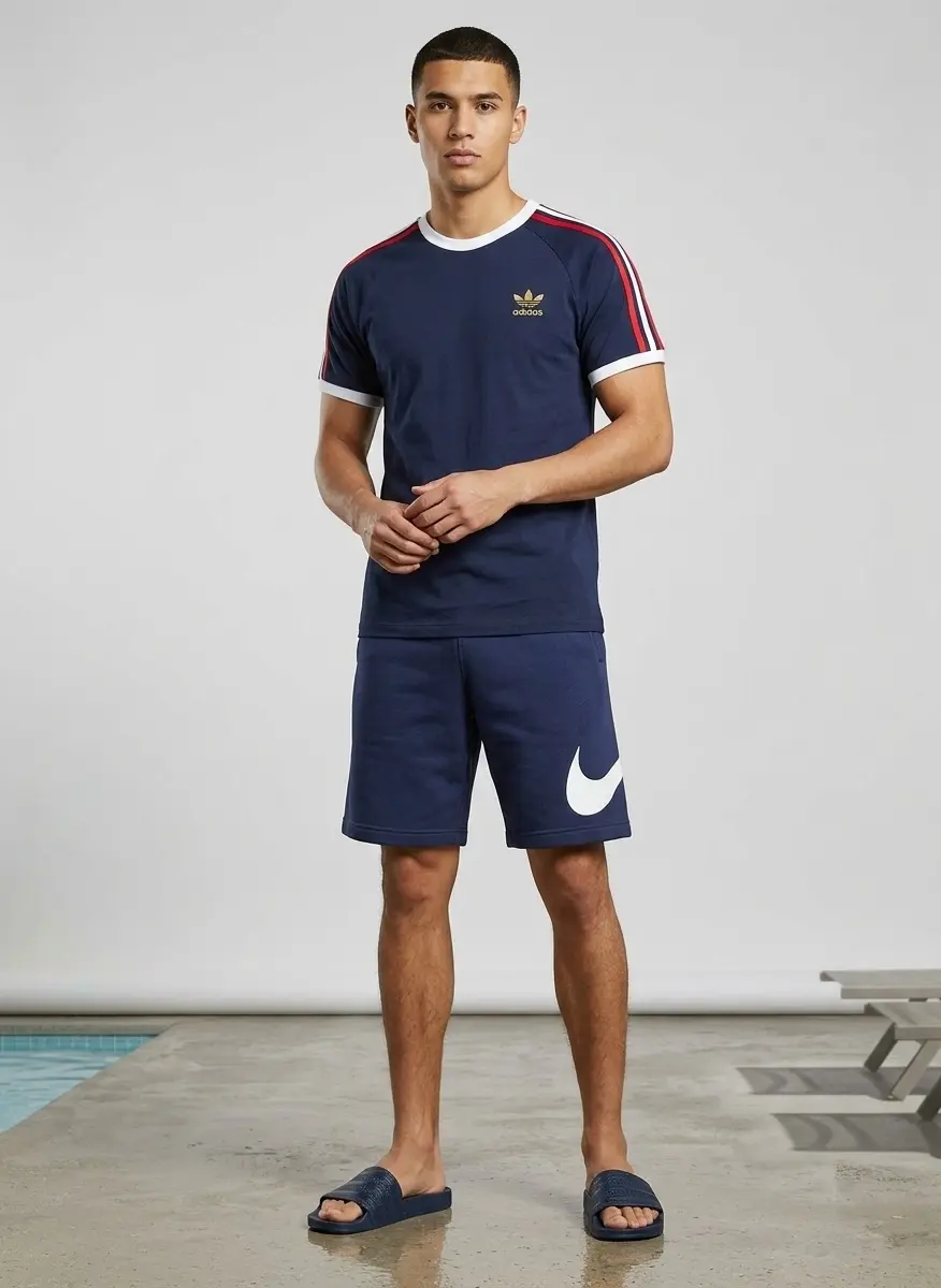 Sporty Navy Monochromatic