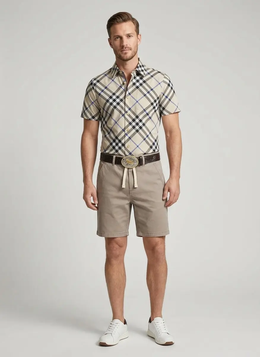 Burberry Kids Vintage Check Cotton Shirt 4