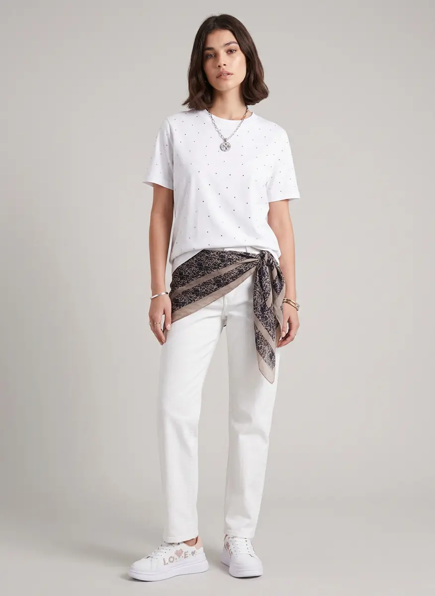 Monochromatic Chic Comfort