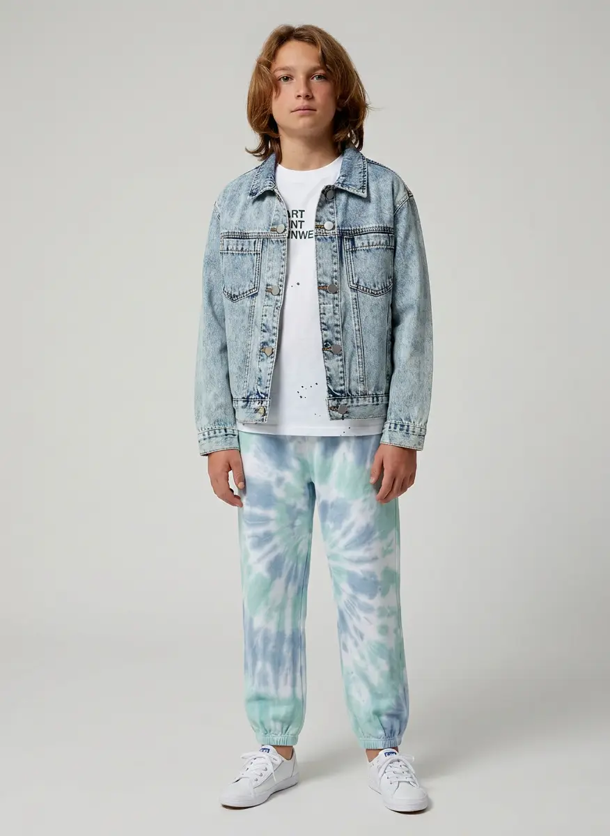 Stella McCartney Tie-dye cotton sweatpants 7