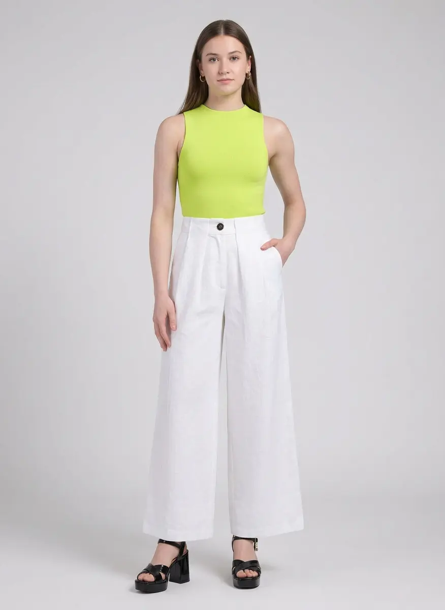 Sleek Lime & Linen