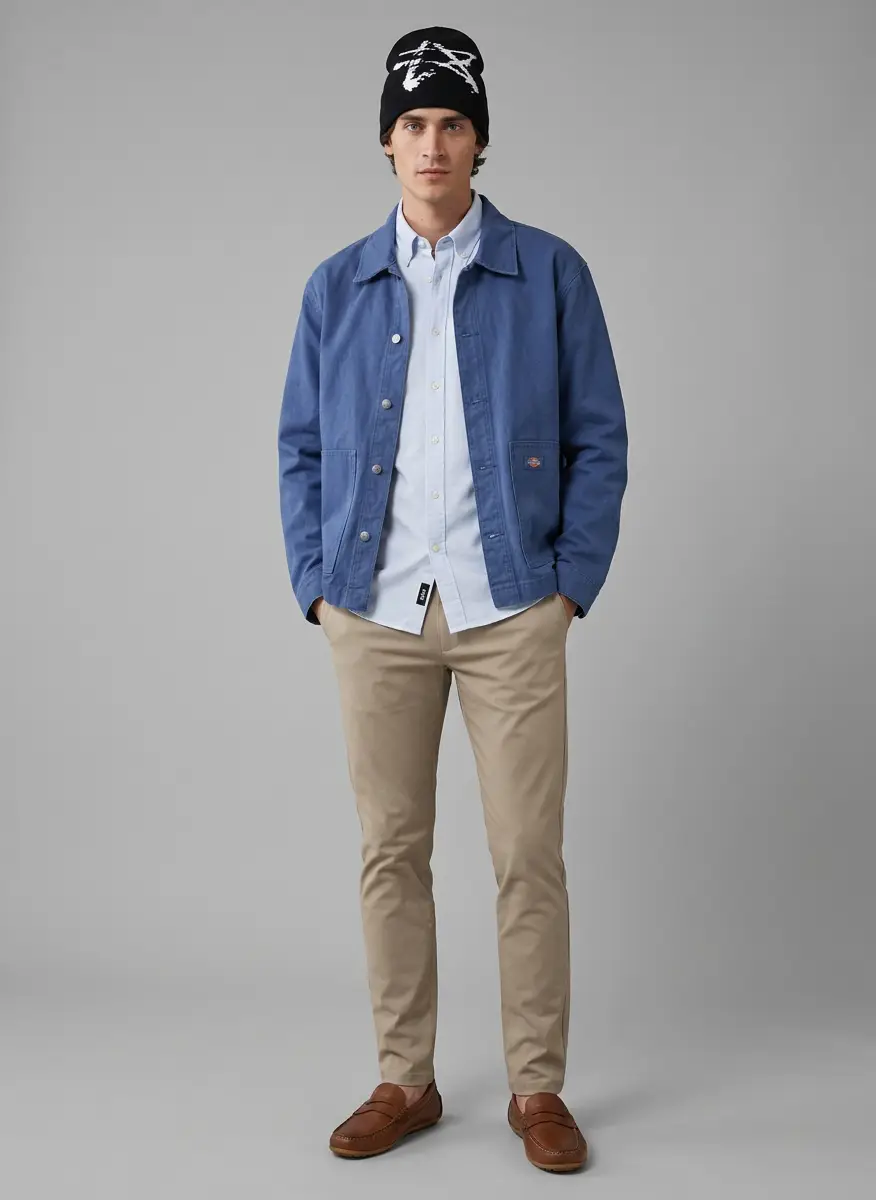 DICKIES Dickies Unlined Canvas Button-Down Jacket 6