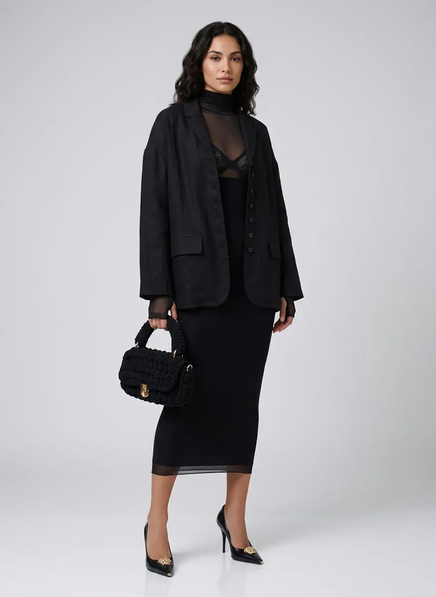 Refined Noir Glamour