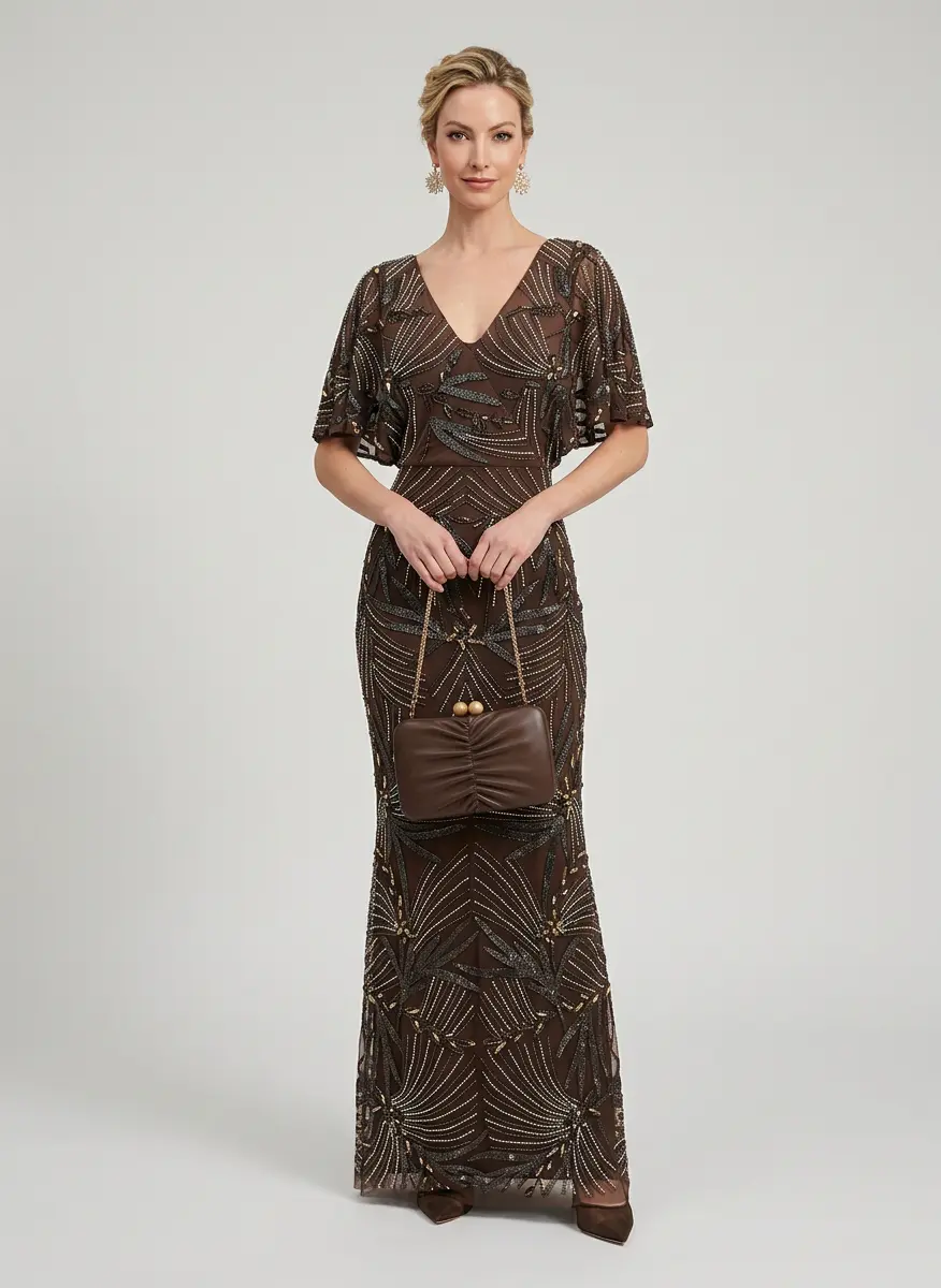 Monochromatic Chocolate Glamour