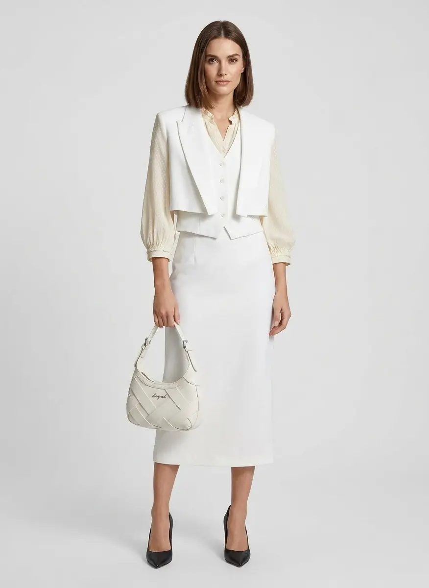 Monochromatic Ivory Elegance