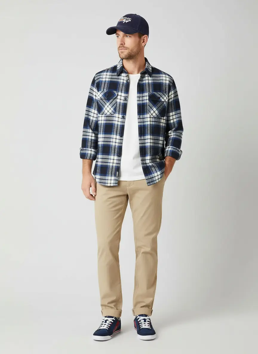 Vintage Layered Casual