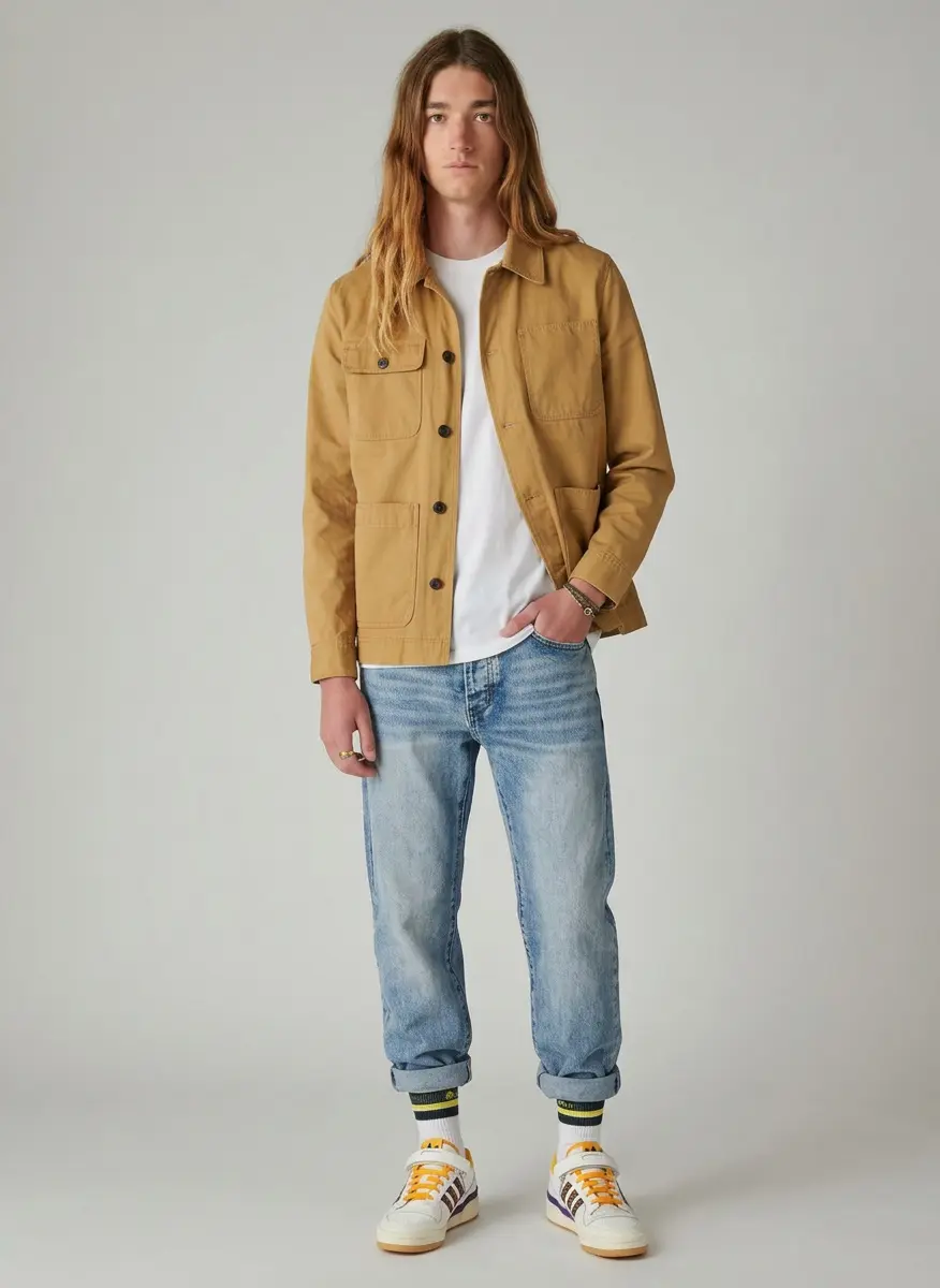 Retro Workwear Layering
