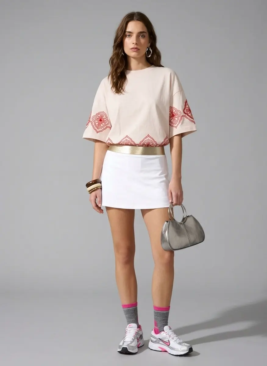 Preppy Athletic Flare