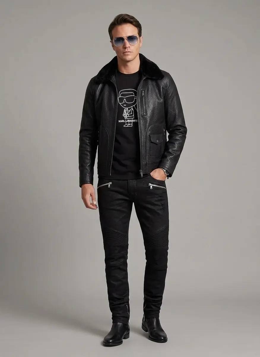 Modern Biker Casual