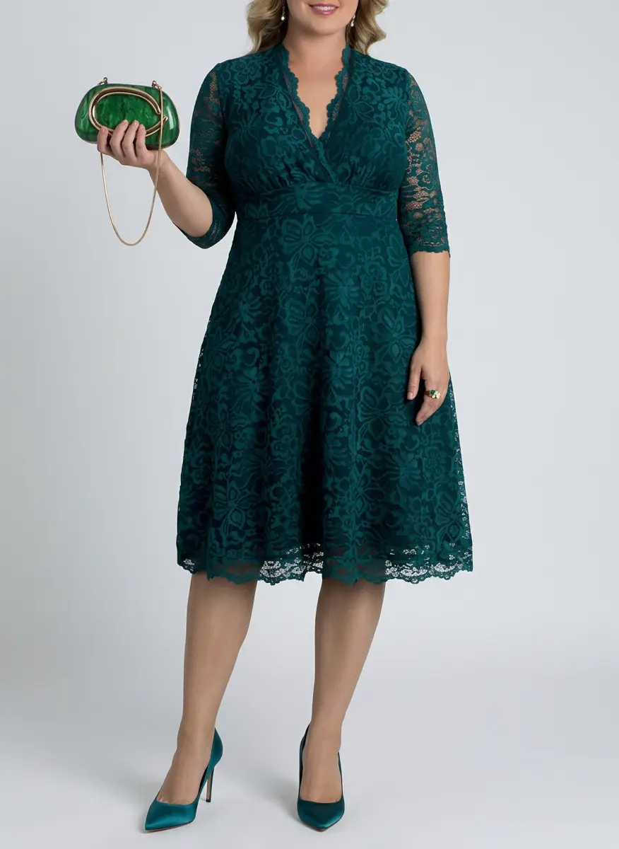 Monochromatic Emerald Elegance
