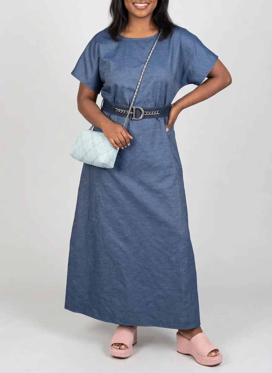 Monochromatic Denim Muse