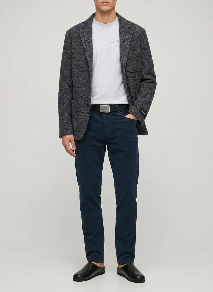 Tonal Texture Smart-Casual