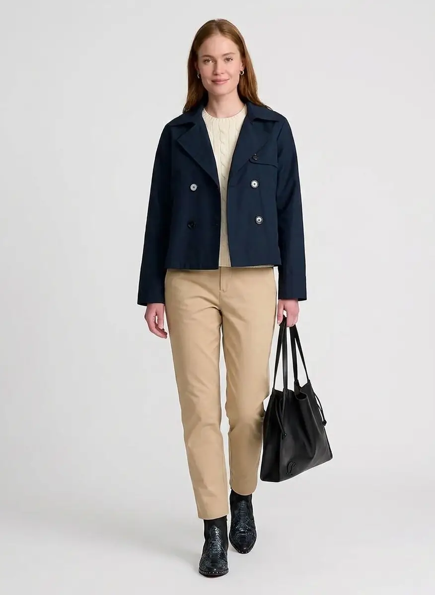 Ralph Lauren Cable-Knit Wool-Cashmere Crewneck Sweater 7