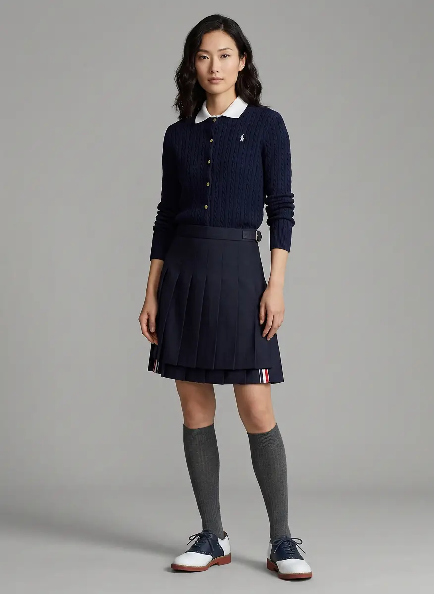 Ralph Lauren Girls' Cable-Knit Cardigan - Little Kid, Big Kid 2