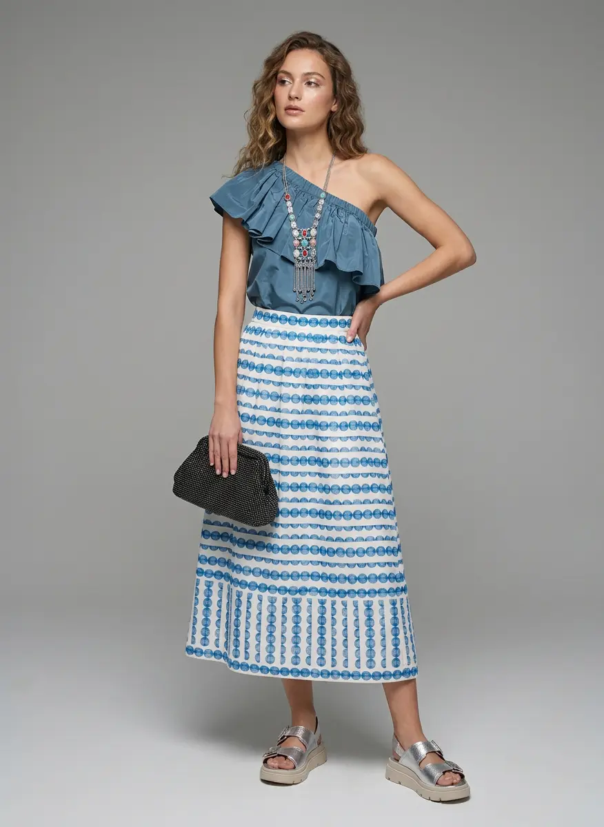 Monochromatic Azure Elegance