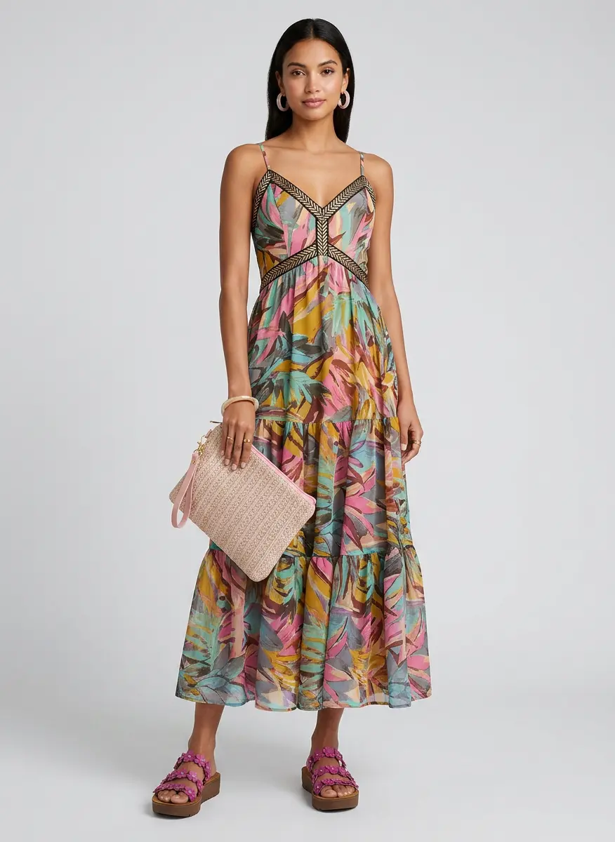 Bohemian Sunset Floral