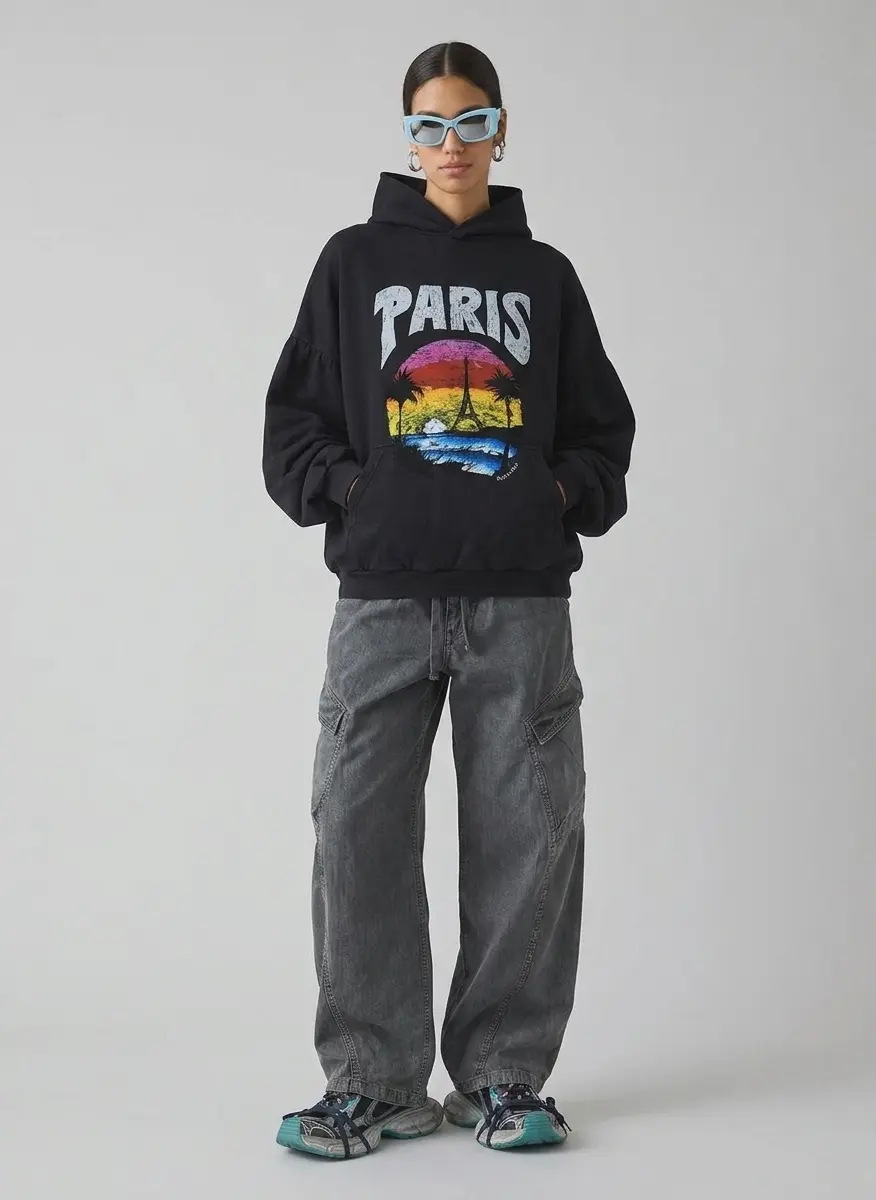 Cyberpunk Luxe Streetwear