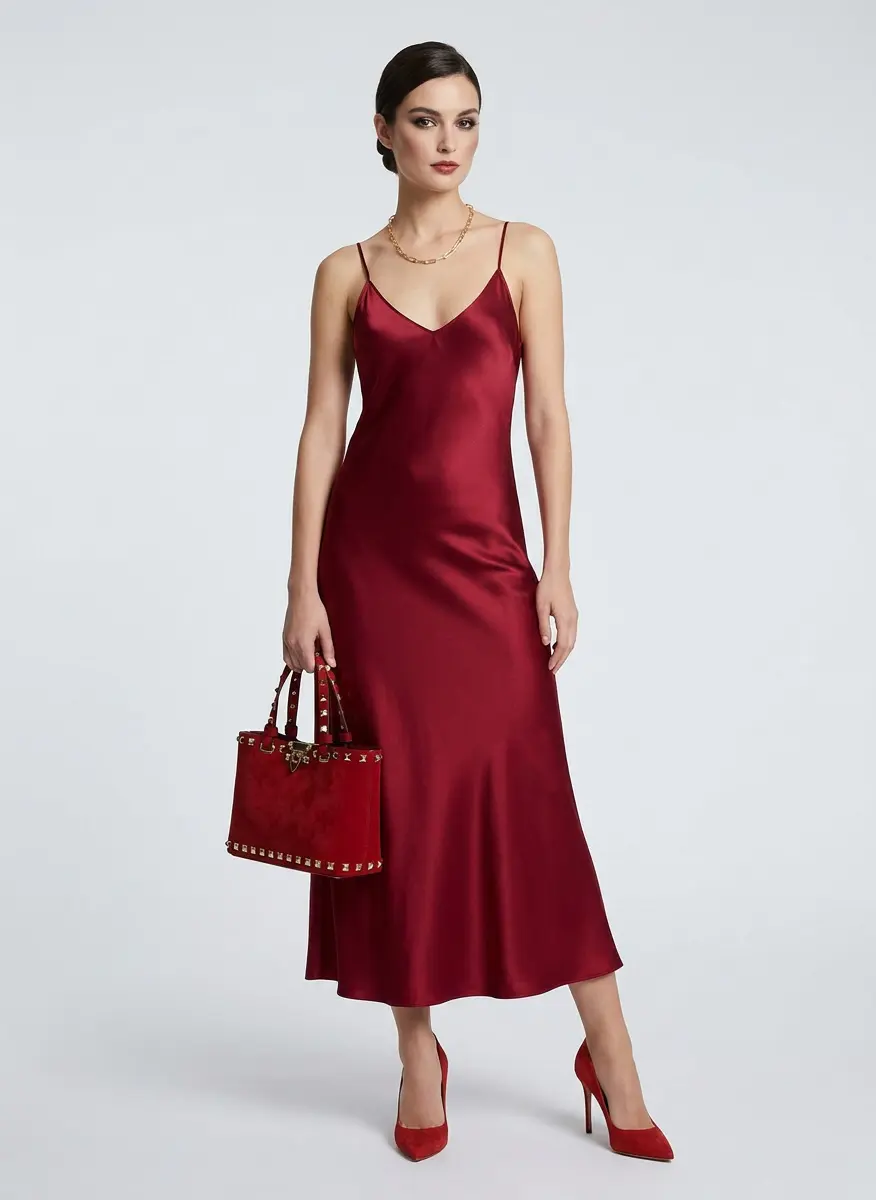 Monochromatic Scarlet Elegance