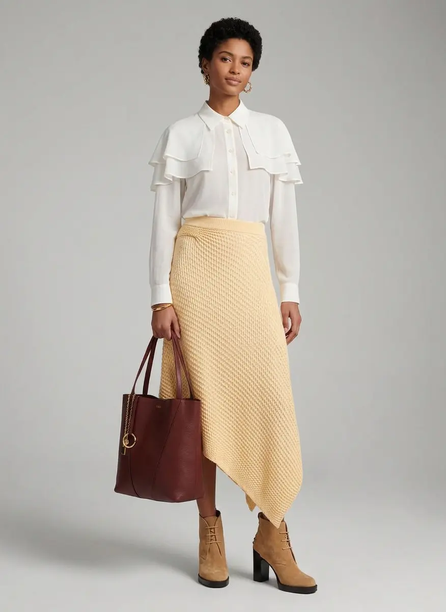 Modern Silk & Suede Sophisticate