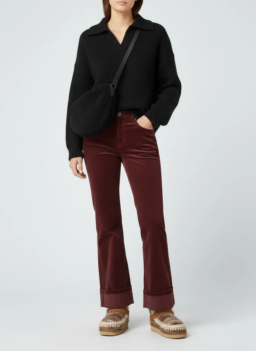 Urban Corduroy Contrast