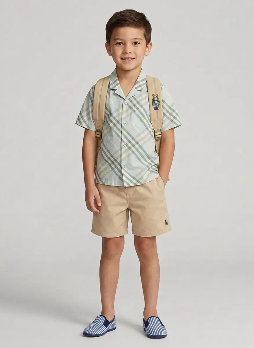 Ralph Lauren Boys 2-7 Stretch Chino Shorts 4