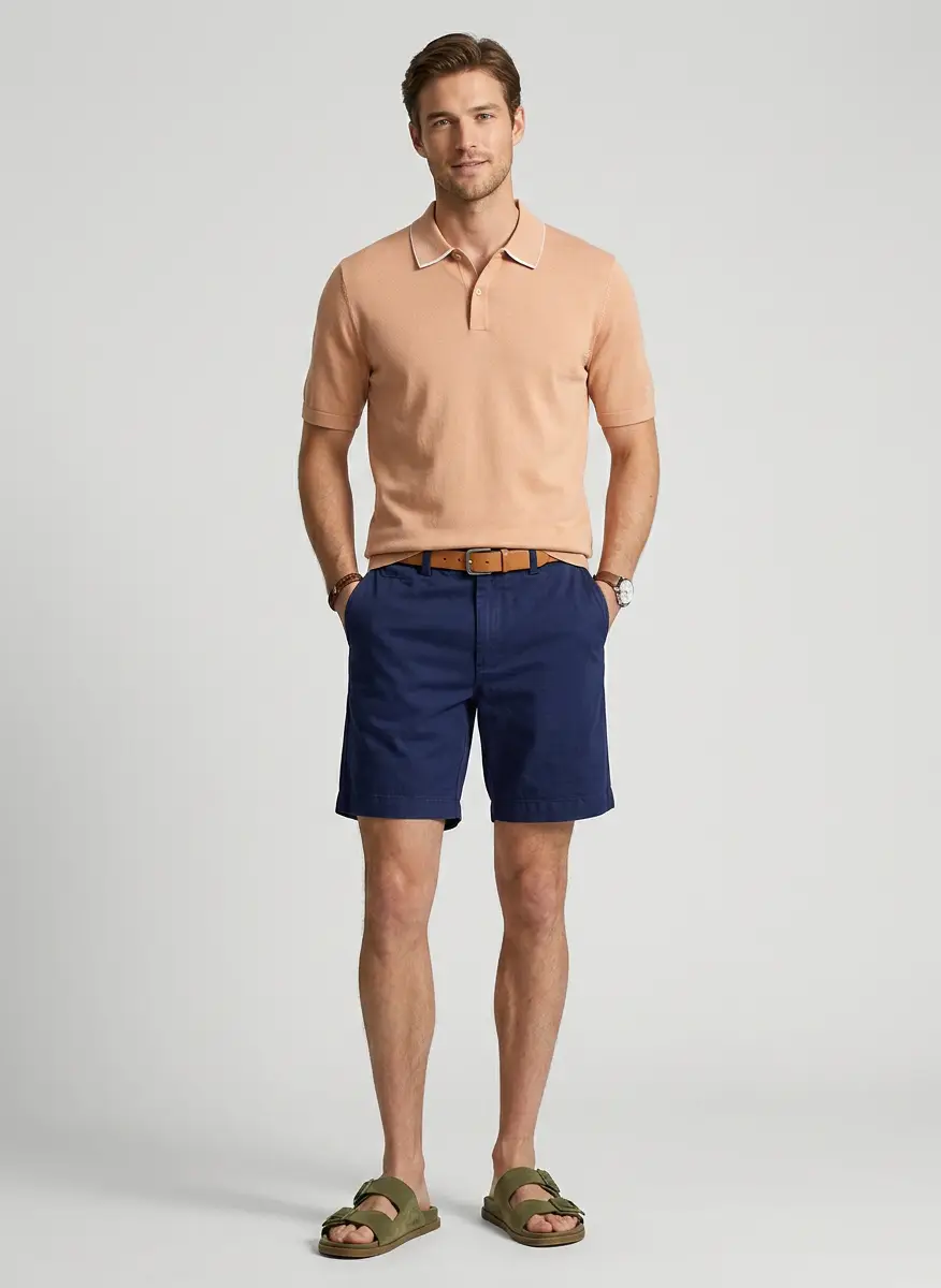 Ralph Lauren Salinger Straight Fit 8" Chino Shorts 7