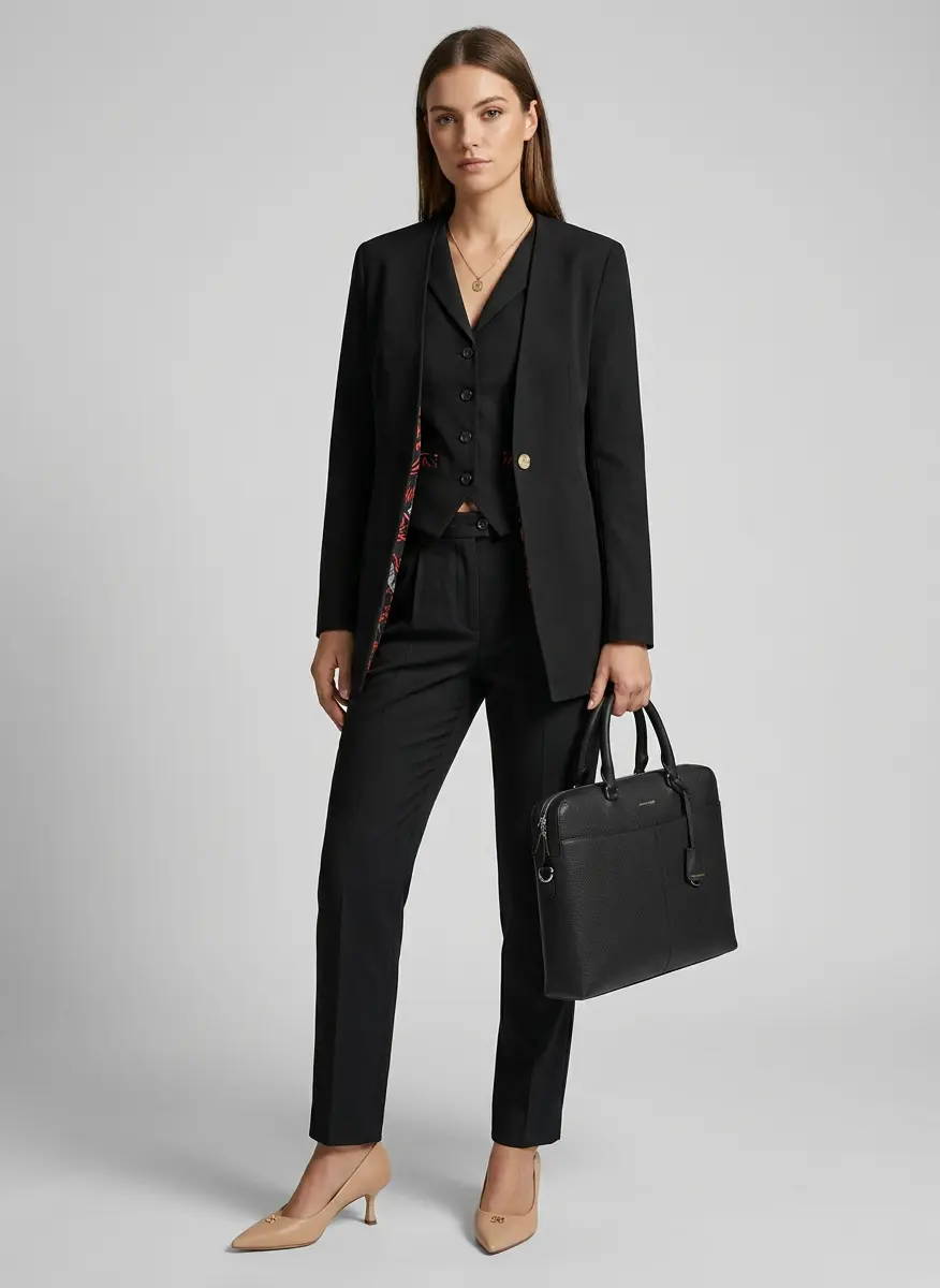 Power Suit Elegance