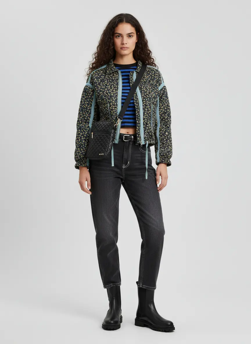 Edgy Monochrome Texture