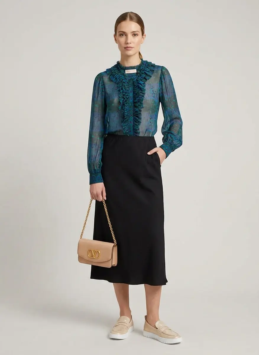 Romantic Silk Midi