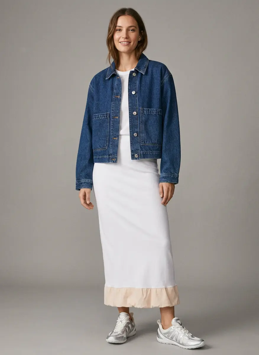 Fashion-Forward Denim Mix