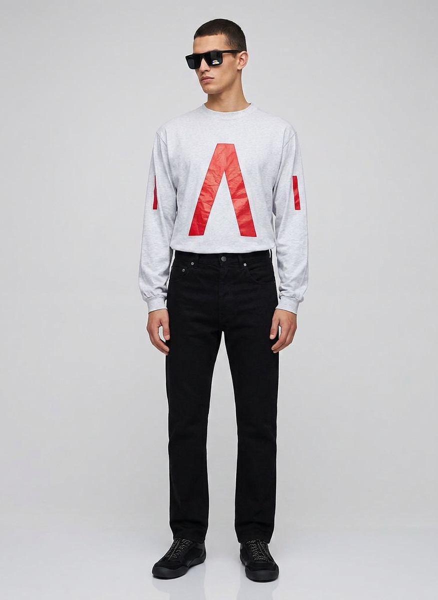 Balenciaga Balenciaga Music Archive Series Connected Long Sleeve T