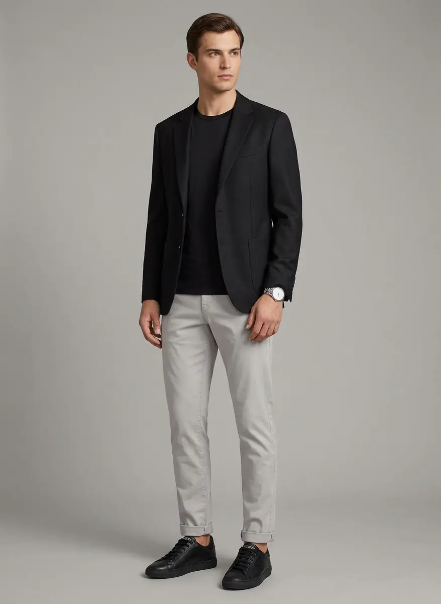 Monochromatic Refined Casual