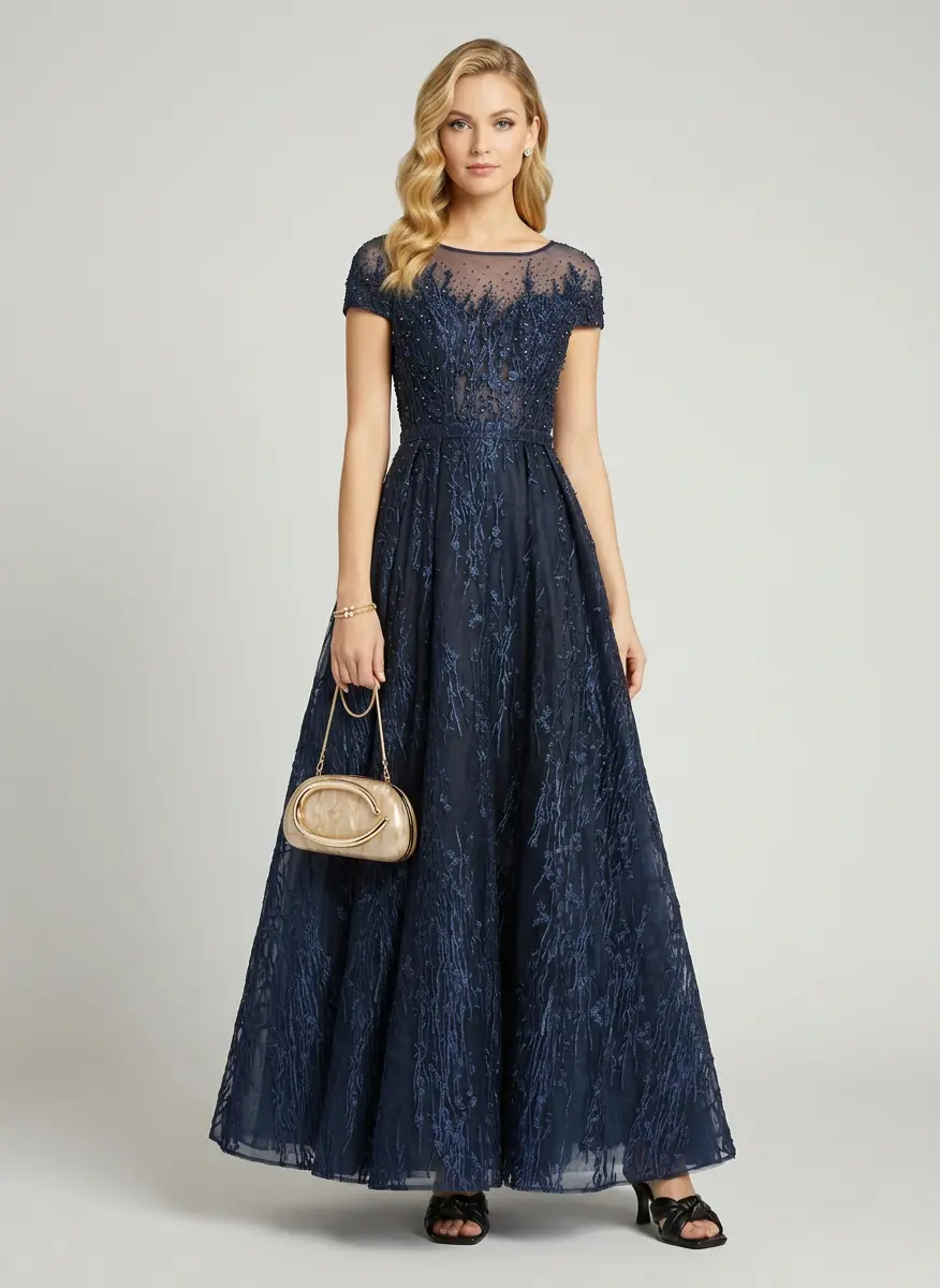Midnight Sapphire Elegance