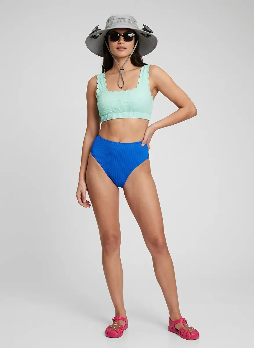 Azure Scalloped Playday