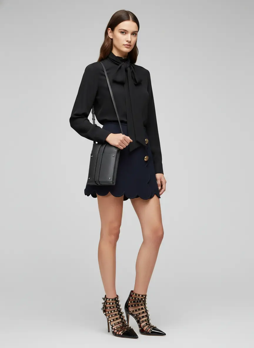 Midnight Monochrome Elegance